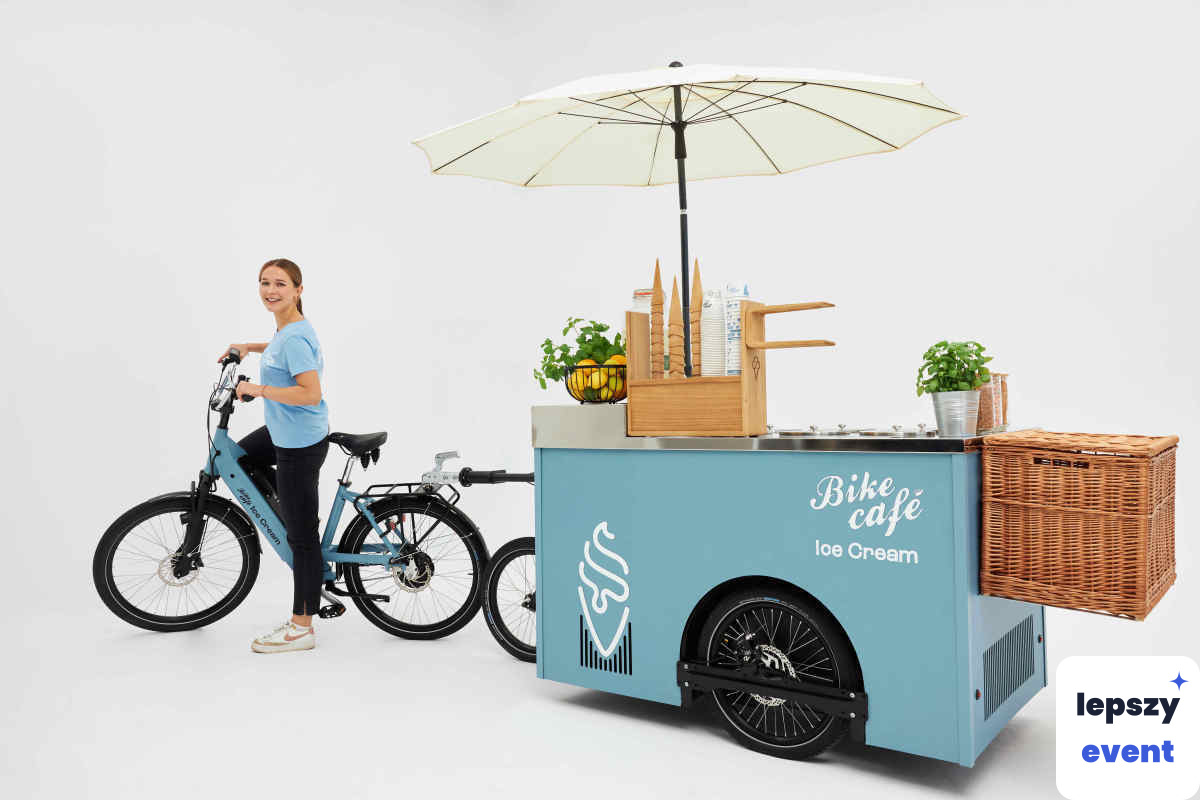 Coffee printer i nadruki na kawie | Bike Cafe - kawa i lody — zdjęcie 5