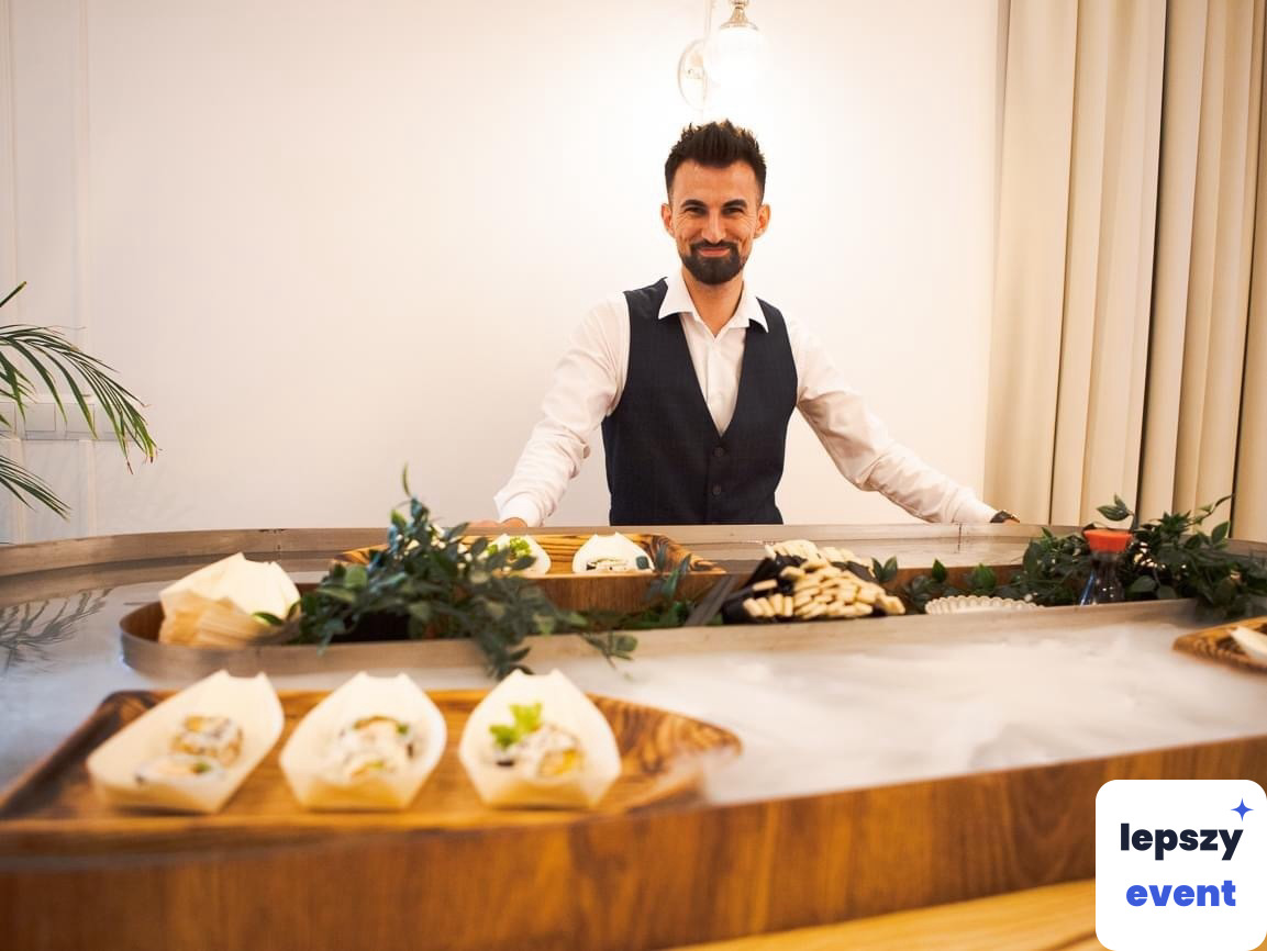 Mobilny sushi master i pokaz kulinarny | Sushi Bym Zjadł - Pływające Sushi — zdjęcie 5