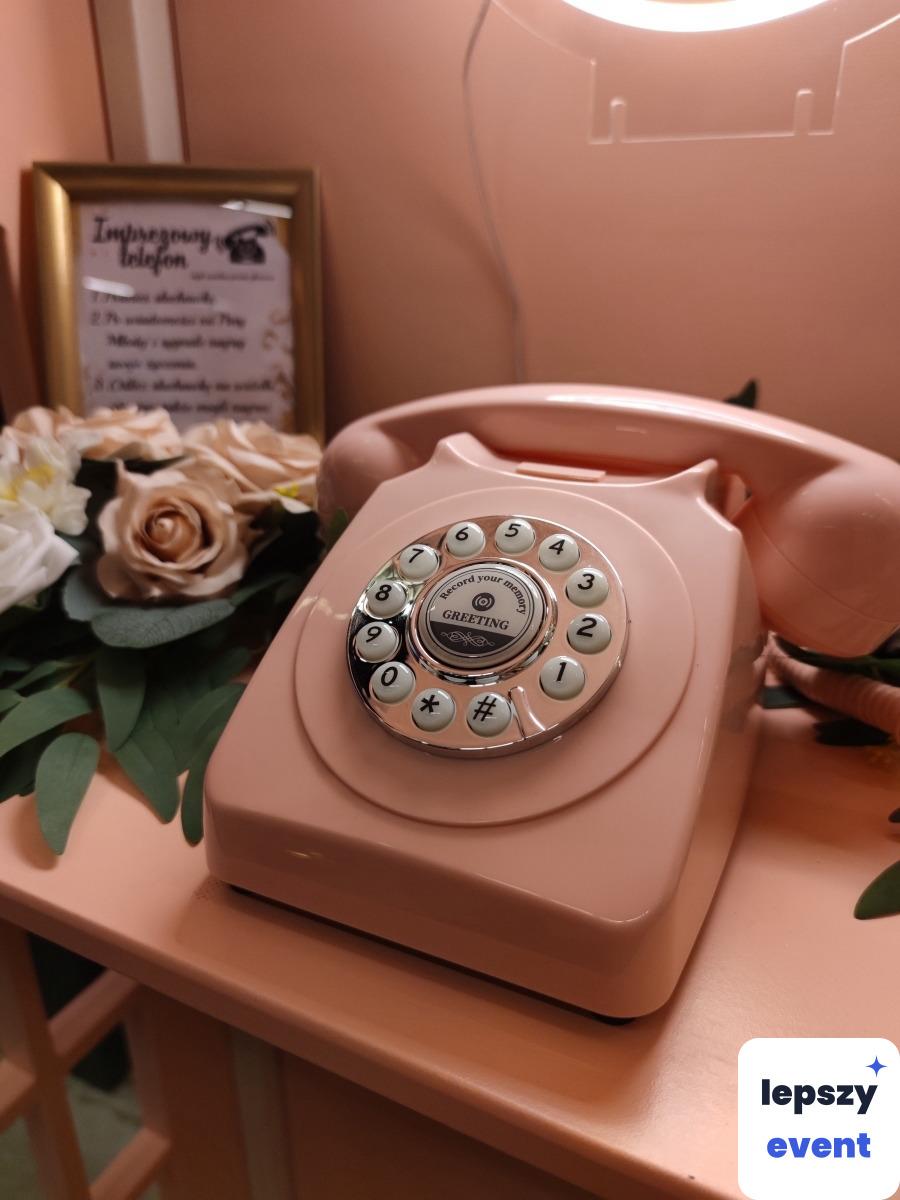 Telefon życzeń audio i pamiątka z wydarzenia | Telefon życzeń - Impreza z lustrem — zdjęcie 3