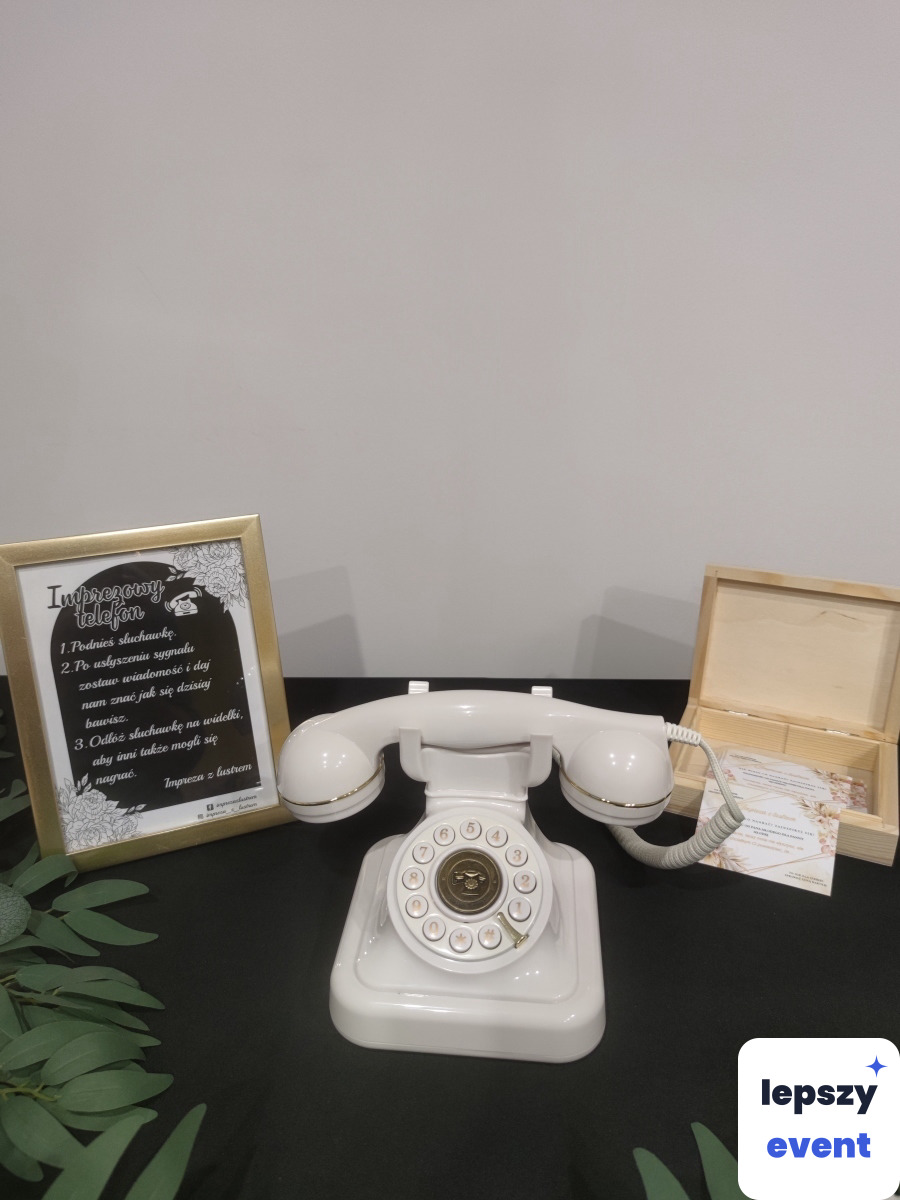 Telefon życzeń audio i pamiątka z wydarzenia | Telefon życzeń - Impreza z lustrem — zdjęcie 11