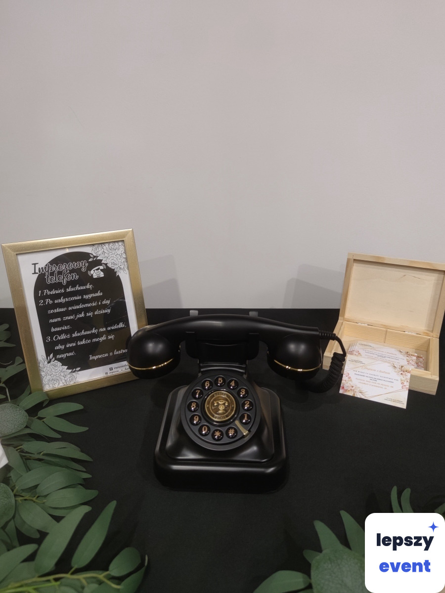Telefon życzeń audio i pamiątka z wydarzenia | Telefon życzeń - Impreza z lustrem — zdjęcie 12