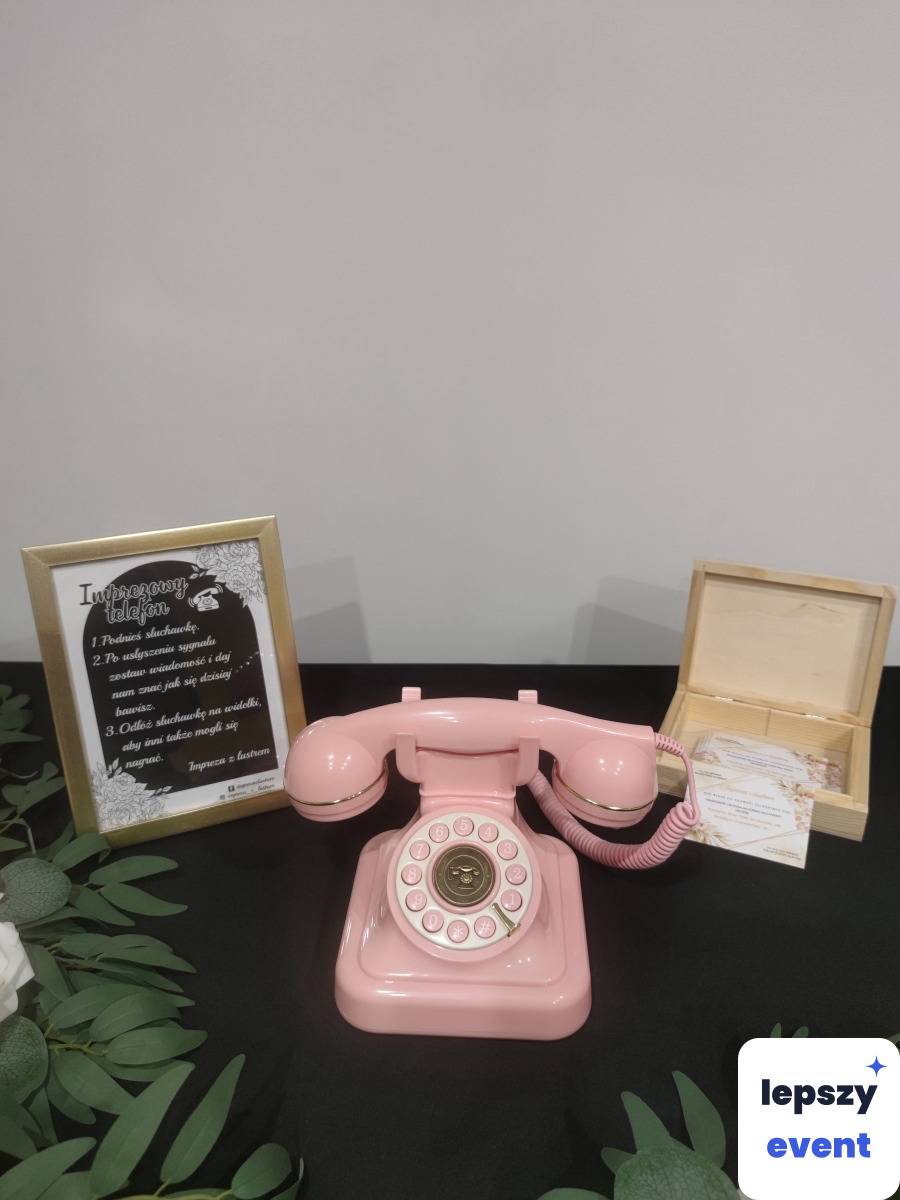 Telefon życzeń audio i pamiątka z wydarzenia | Telefon życzeń - Impreza z lustrem — zdjęcie 13