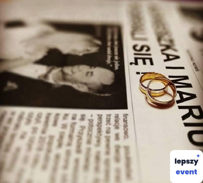Personalizowana gazeta pamiątkowa dla gości — zdjęcie 2