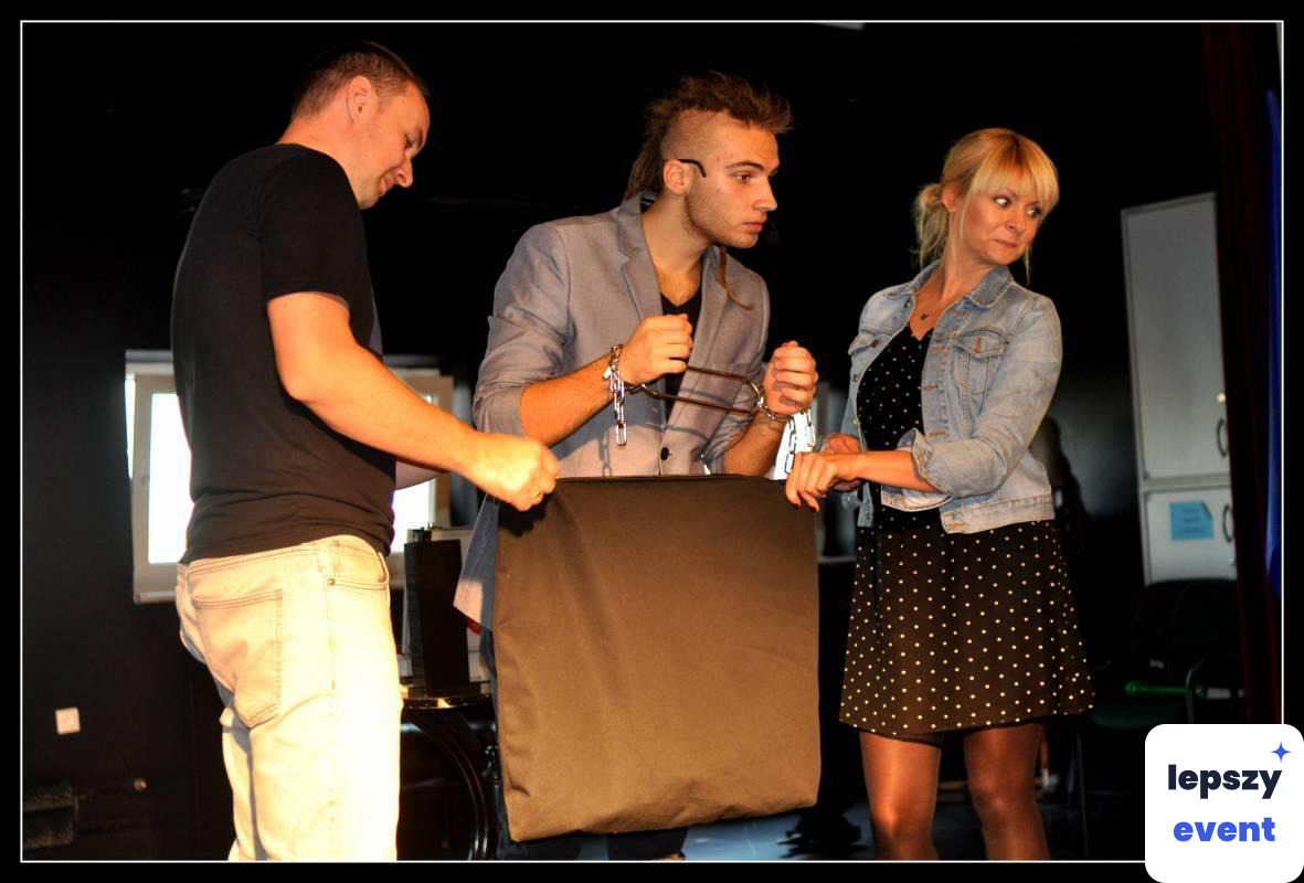 Pokaz iluzji i magia na event | Dawid Dabiński - Iluzjonista — zdjęcie 2
