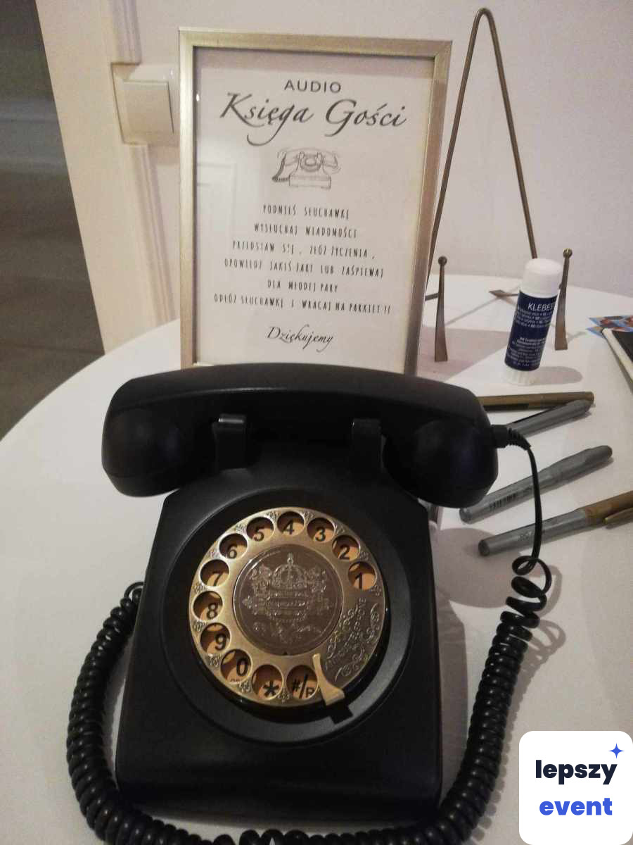 Telefon życzeń audio i pamiątka z wydarzenia | Video-One Telefon życzeń — zdjęcie 5
