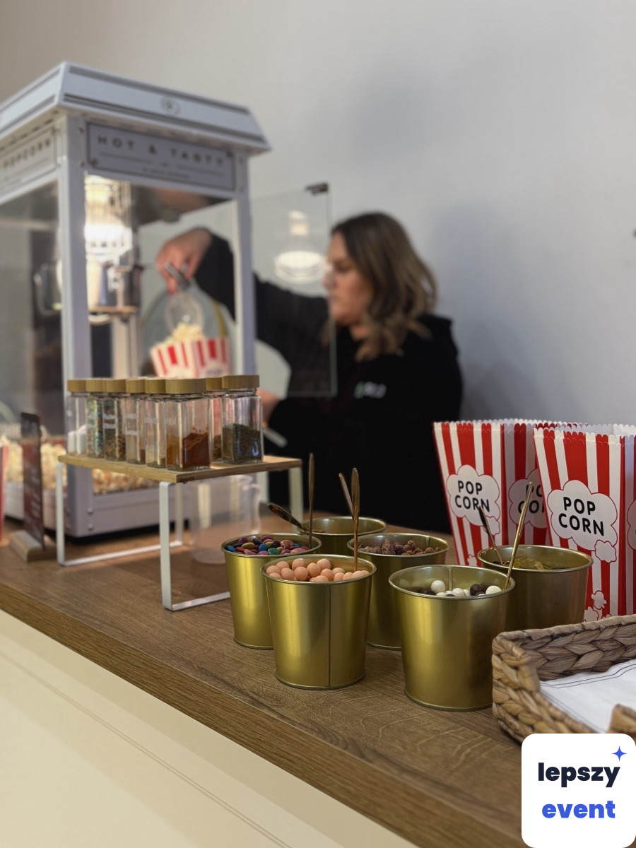 Unikatowa atrakcja eventowa | OLSound - Popcorn Bar — zdjęcie 2