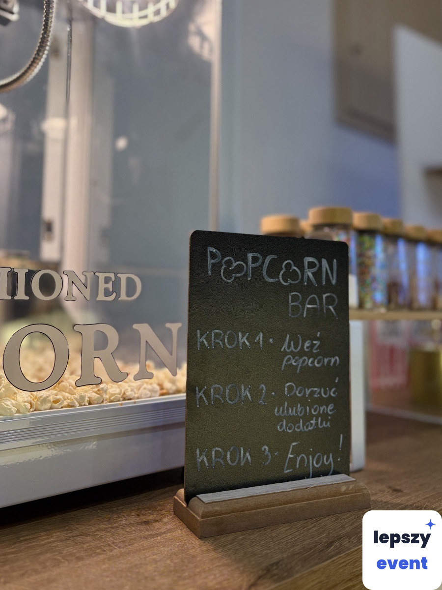 Unikatowa atrakcja eventowa | OLSound - Popcorn Bar — zdjęcie 9