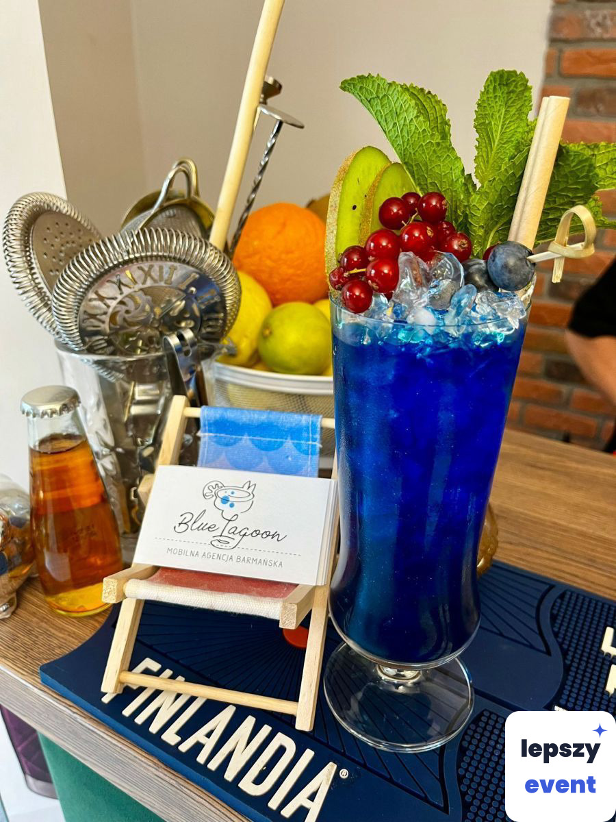 Mobilny drink bar i obsługa barmańska | Bar mobilny Blue Lagoon — zdjęcie 3