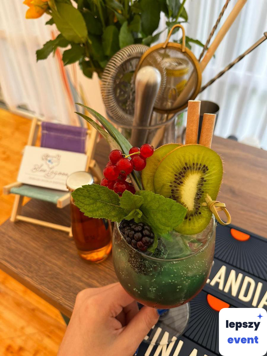 Mobilny drink bar i obsługa barmańska | Bar mobilny Blue Lagoon — zdjęcie 5