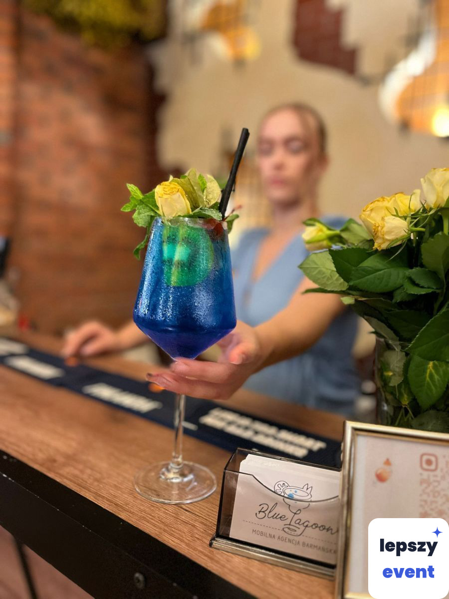 Mobilny drink bar i obsługa barmańska | Bar mobilny Blue Lagoon — zdjęcie 9