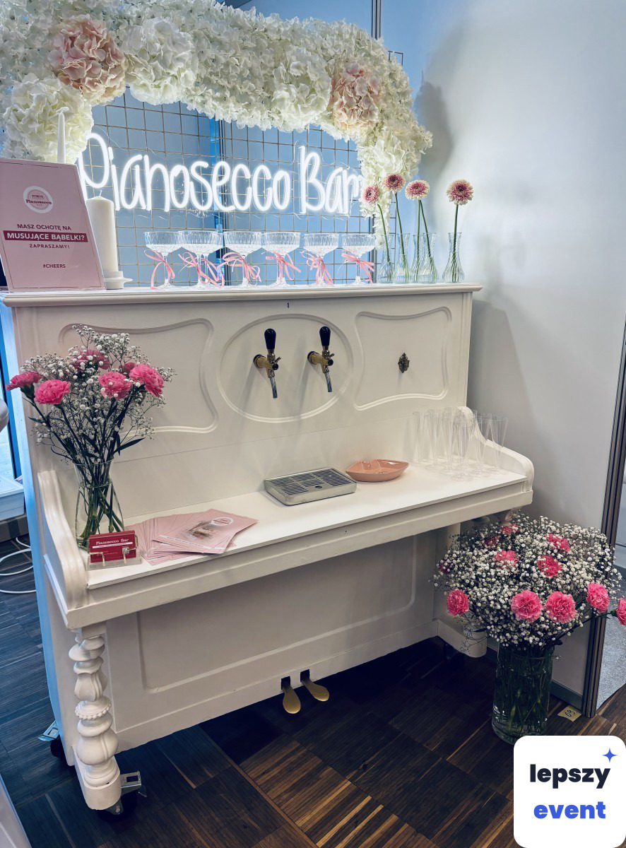 Mobilny drink bar i obsługa barmańska | Pianosecco Bar - mobilny Piano Bar — zdjęcie 10