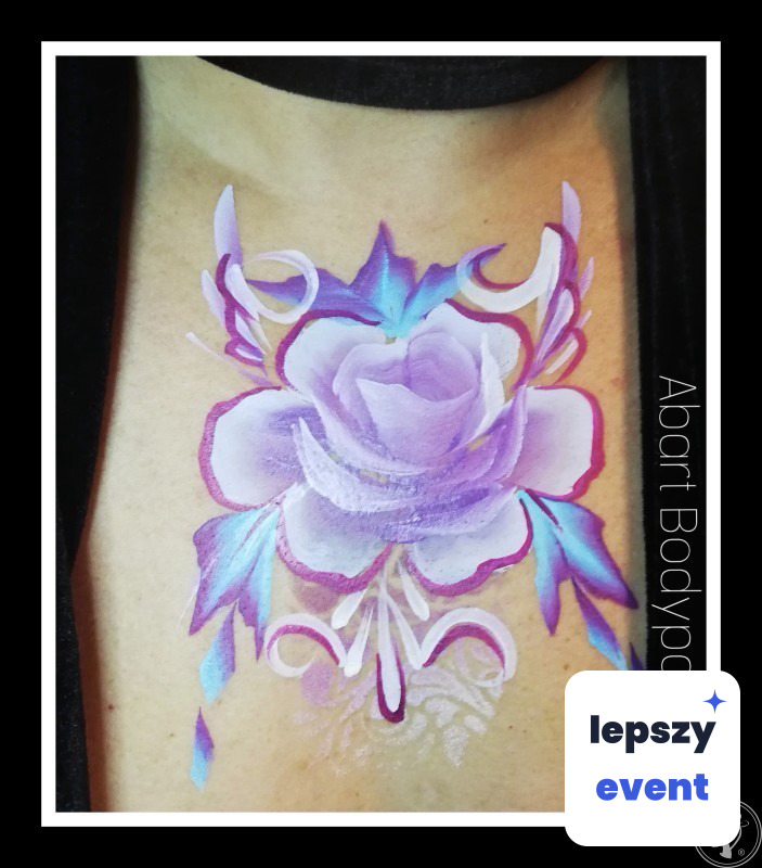 Bodypainting artystyczny i UV dla gości | atrakcja eventowa — zdjęcie 2