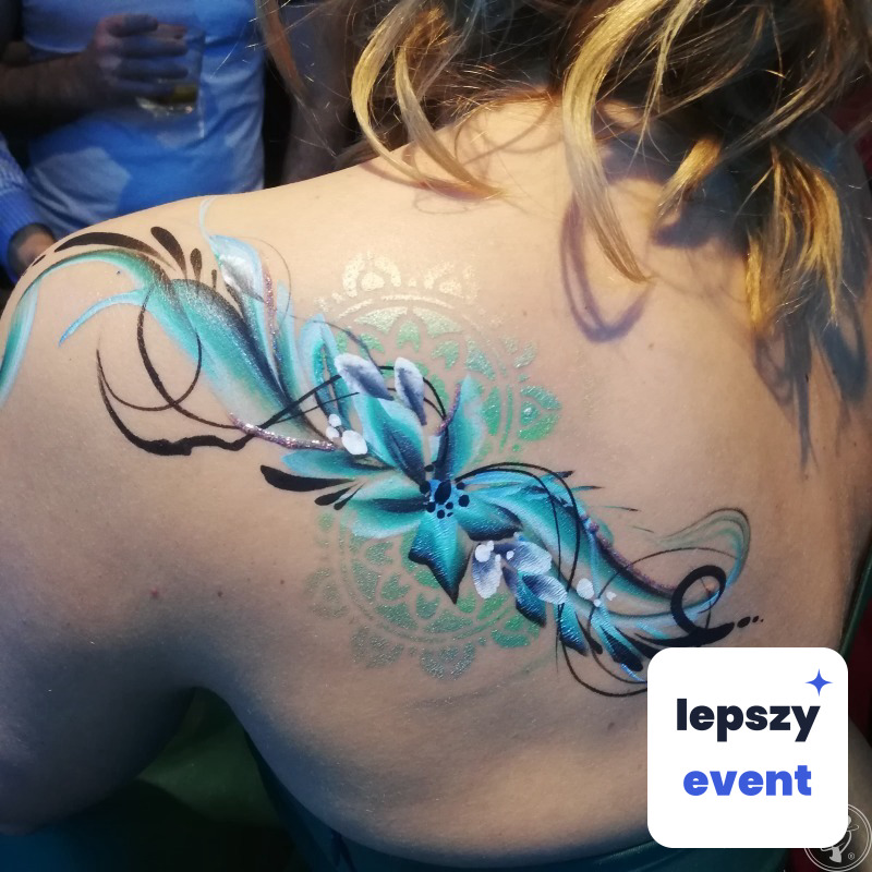 Bodypainting artystyczny i UV dla gości | atrakcja eventowa — zdjęcie 5