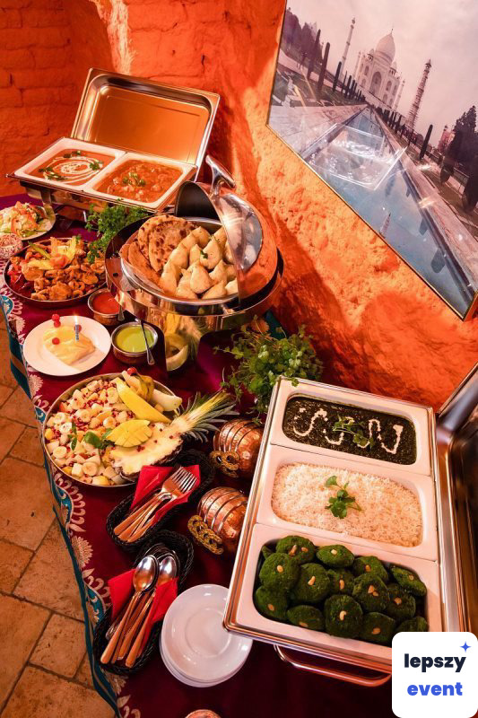Orientalne stoły i catering indyjski — zdjęcie 3
