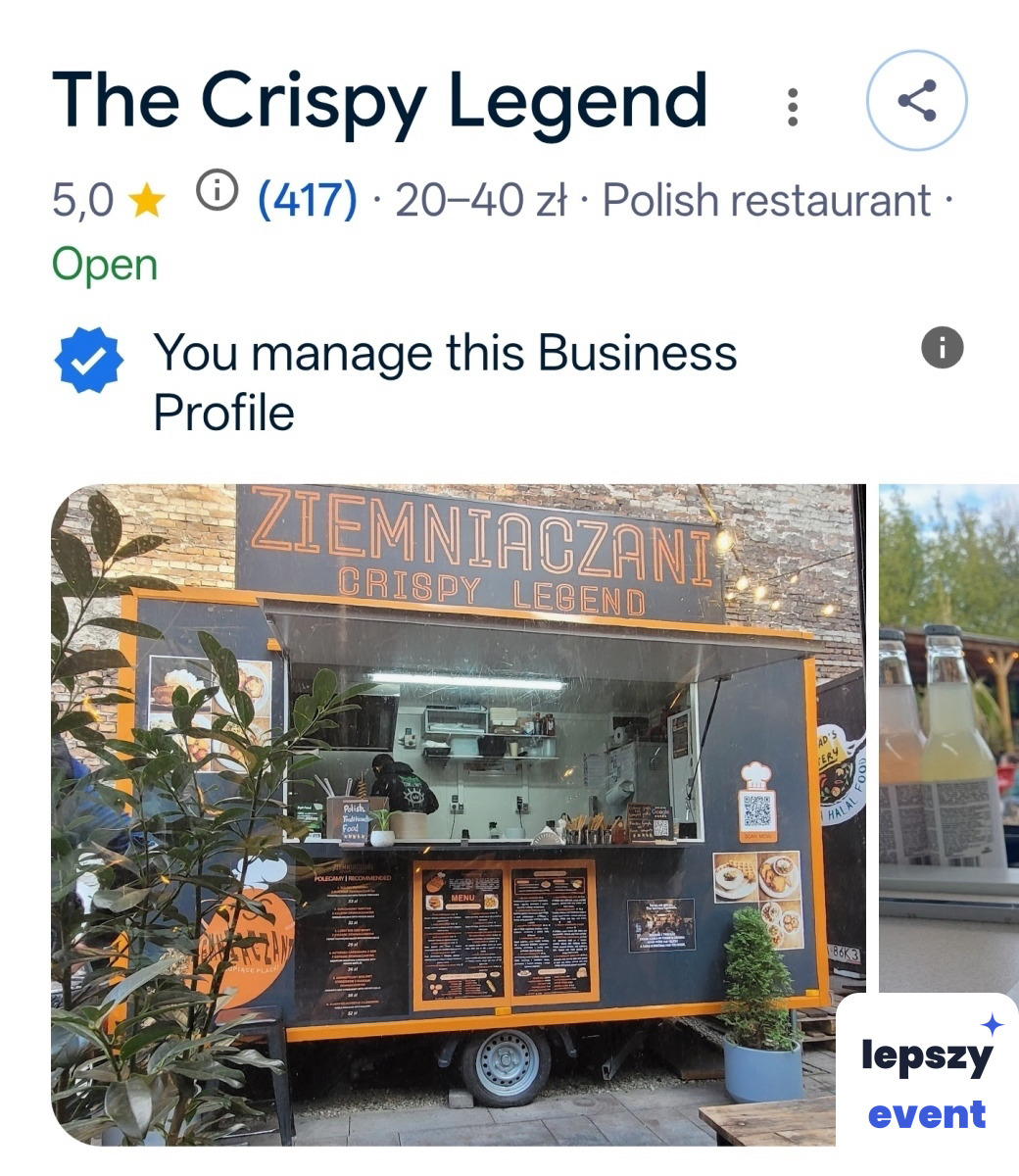 Unikatowa atrakcja eventowa | The Crispy Legend - street food — zdjęcie 8