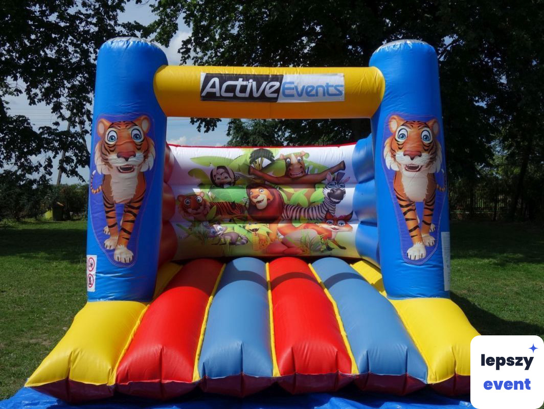 Animacje dla dzieci na event | Zjeżdżalnia dmuchana, zamek do skakania, animacje dla dzieci, wata — zdjęcie 3