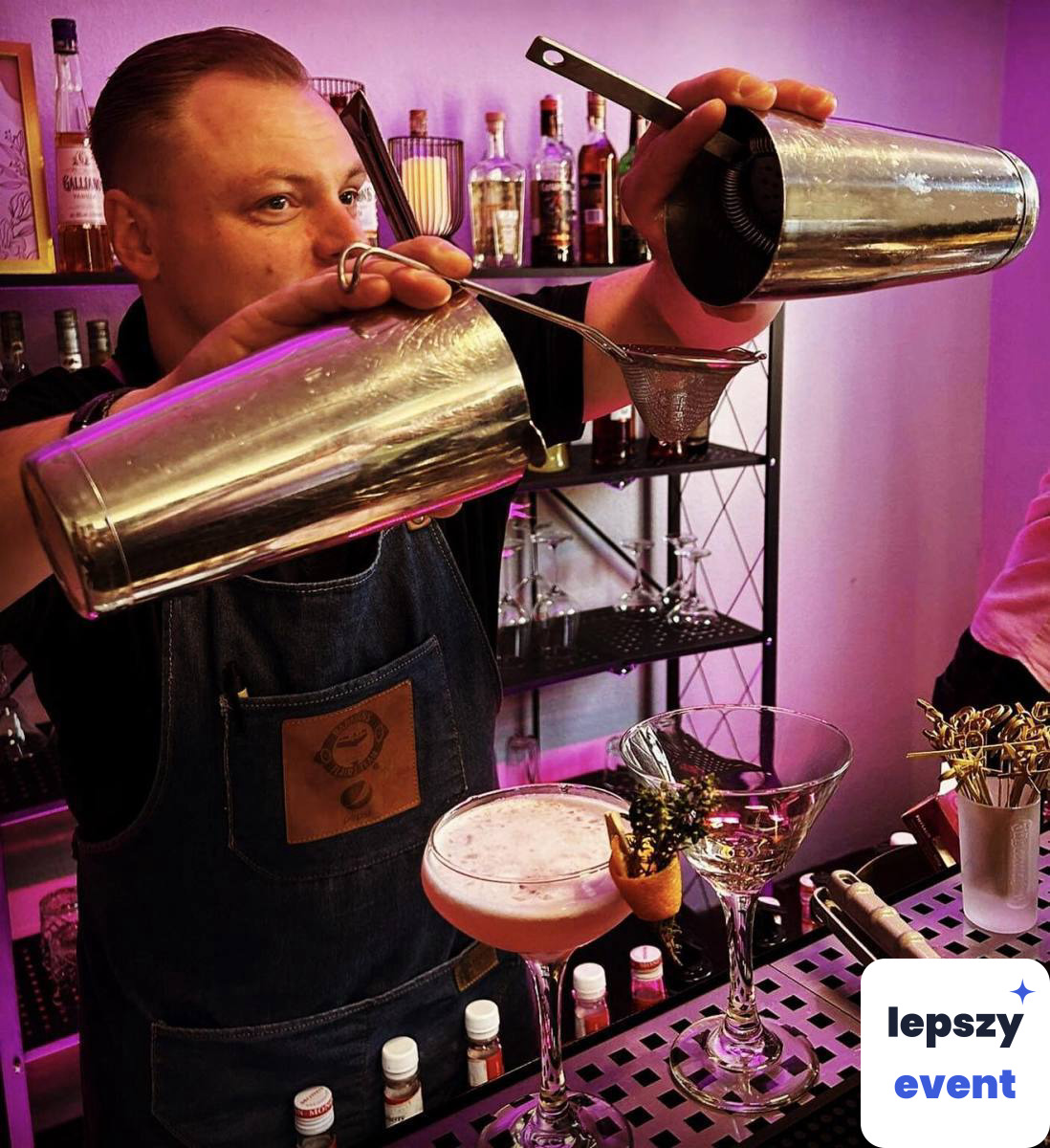 Mobilny drink bar i obsługa barmańska | Barmans Flair Team Pokaz Barmański — zdjęcie 5