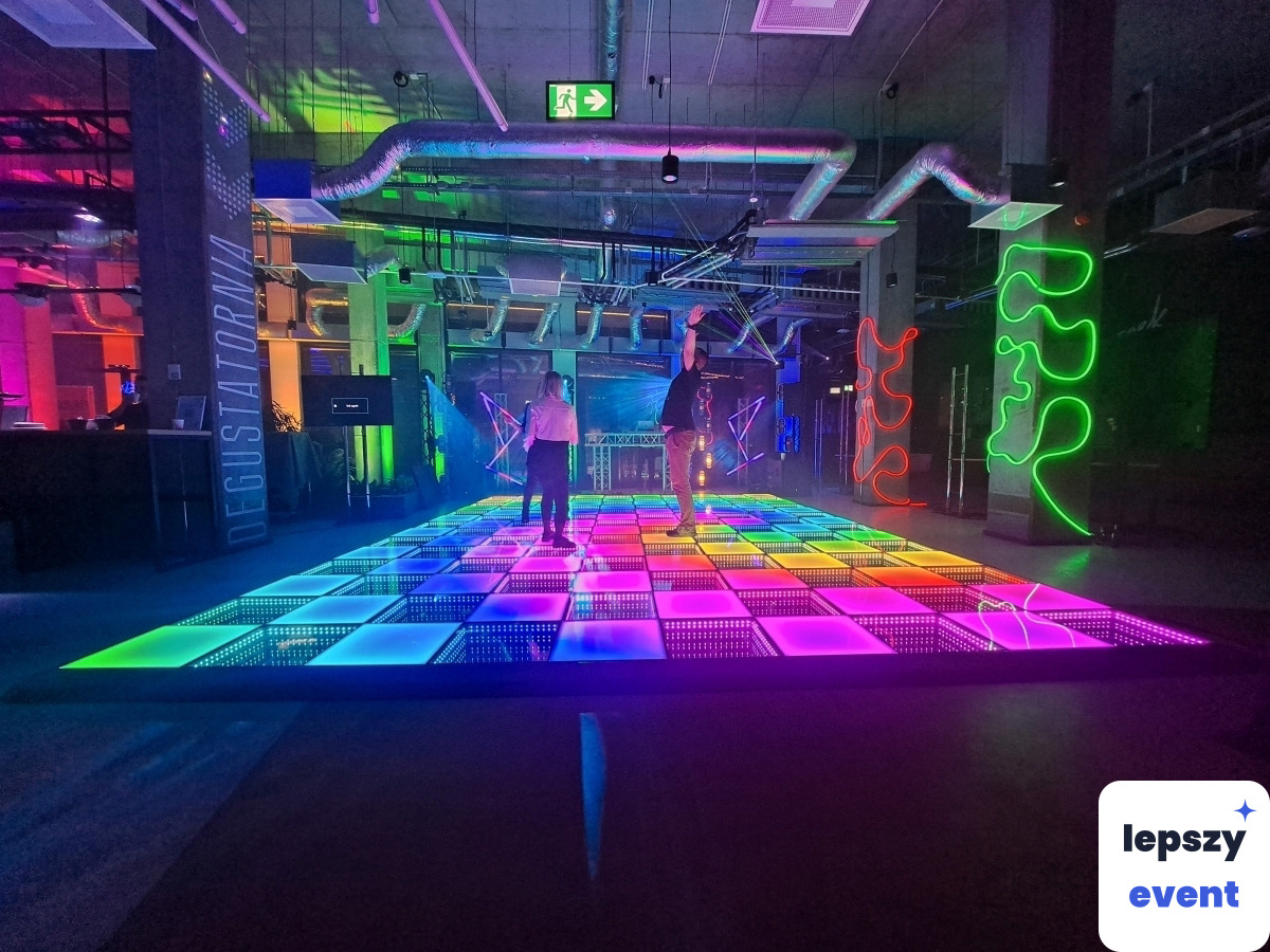 Unikatowa atrakcja eventowa | Parkiet taneczny LED Just'in Sound — zdjęcie 2