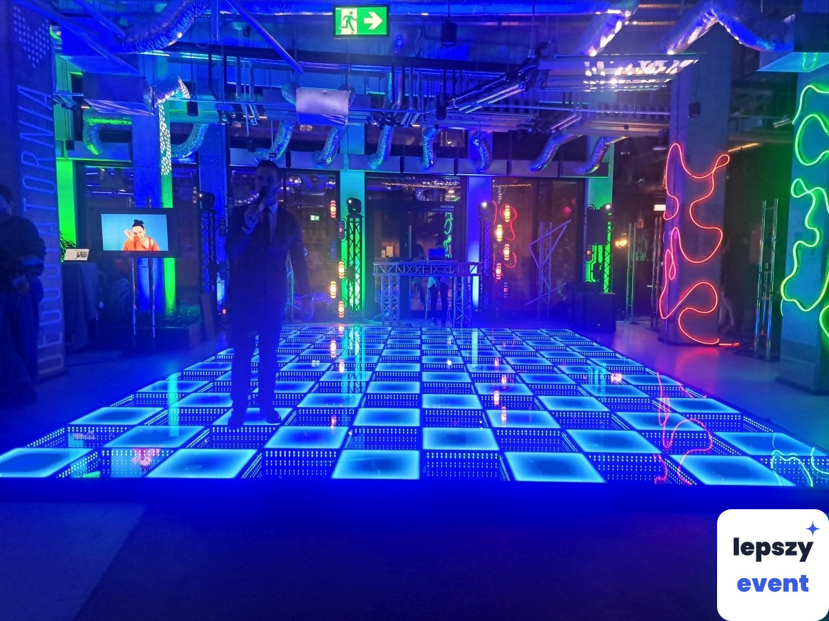 Unikatowa atrakcja eventowa | Parkiet taneczny LED Just'in Sound — zdjęcie 3