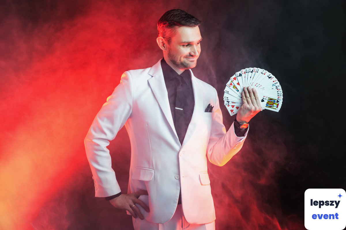 Pokaz iluzji i magia na event | Biały Iluzjonista — zdjęcie 3