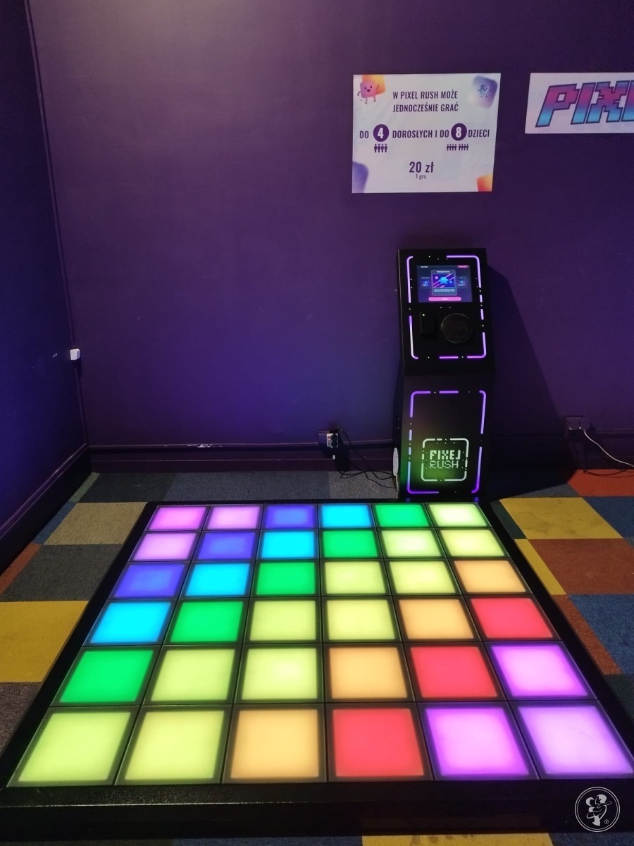 Interaktywna mata LED i gry ruchowe | Fun Park - Pixel Rush — zdjęcie 3