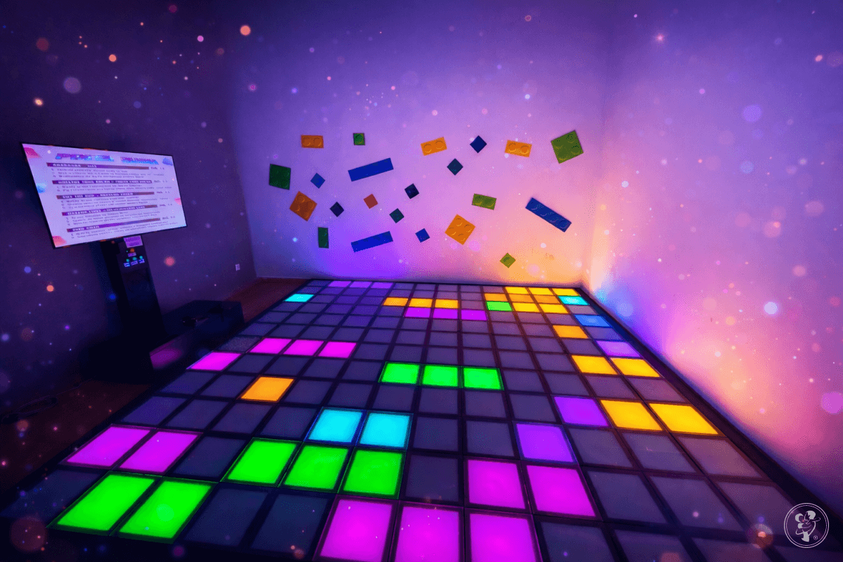 Interaktywna mata LED i gry ruchowe | Fun Park - Pixel Rush — zdjęcie 4