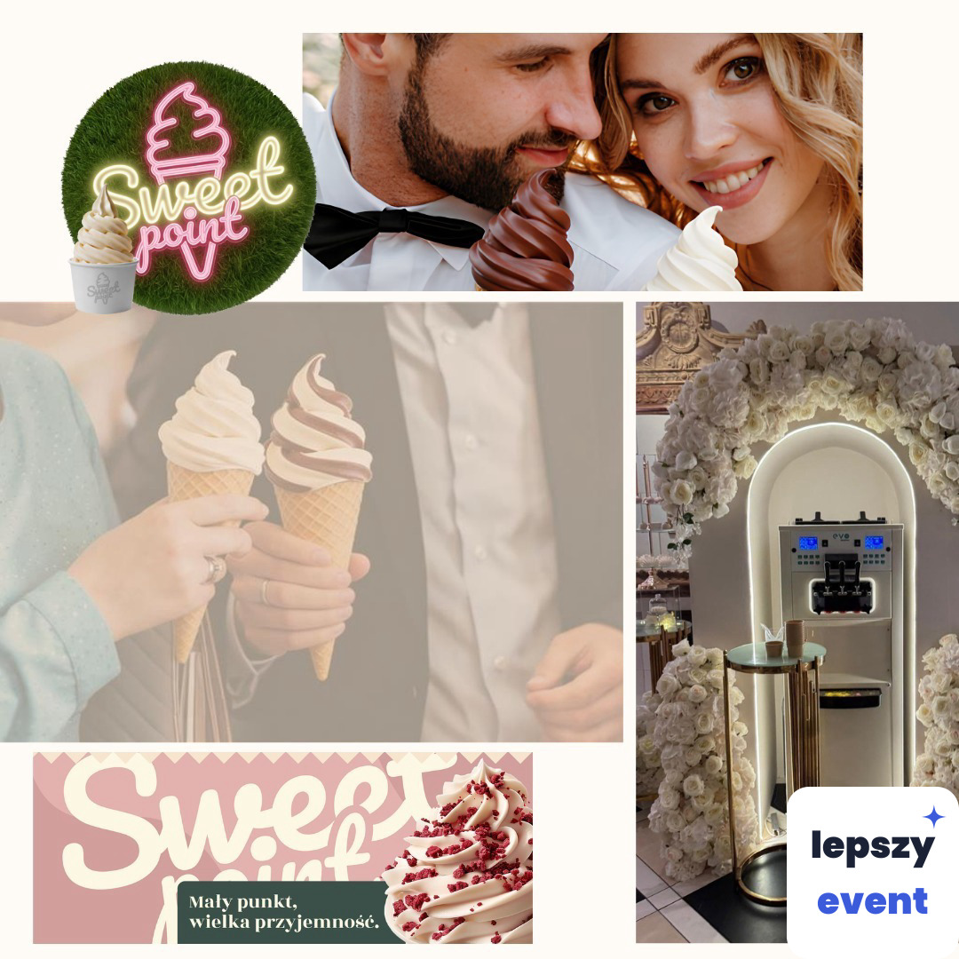 Unikatowa atrakcja eventowa | Sweet Point - maszyna do lodów — zdjęcie 3