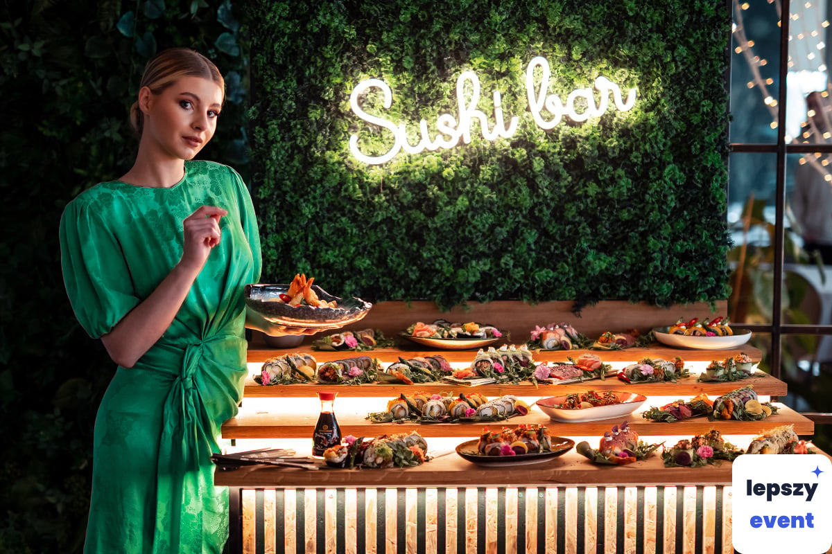 Mobilny sushi master i pokaz kulinarny | Nomada Mobilny Sushi Bar — zdjęcie 4