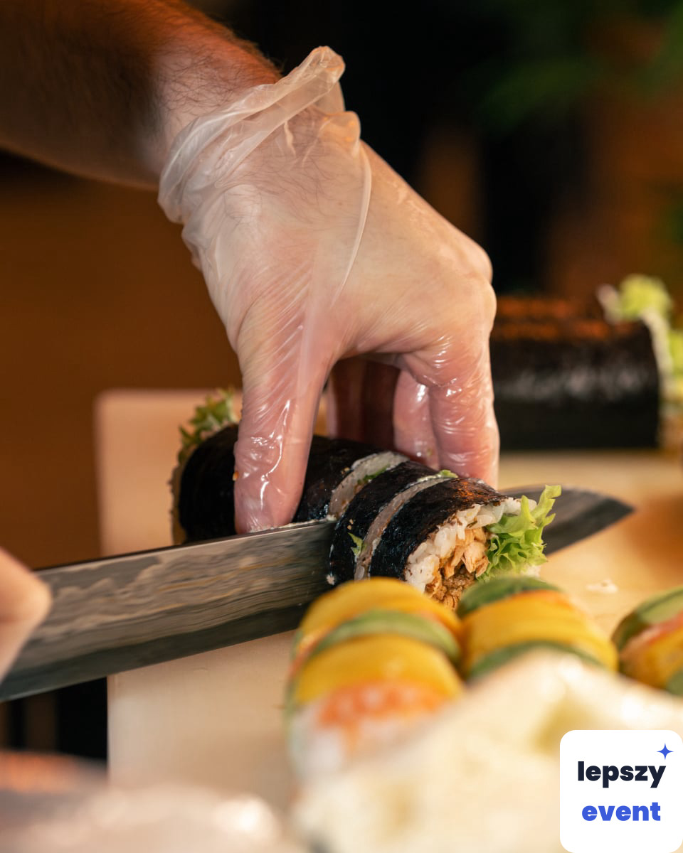 Mobilny sushi master i pokaz kulinarny | Nomada Mobilny Sushi Bar — zdjęcie 6