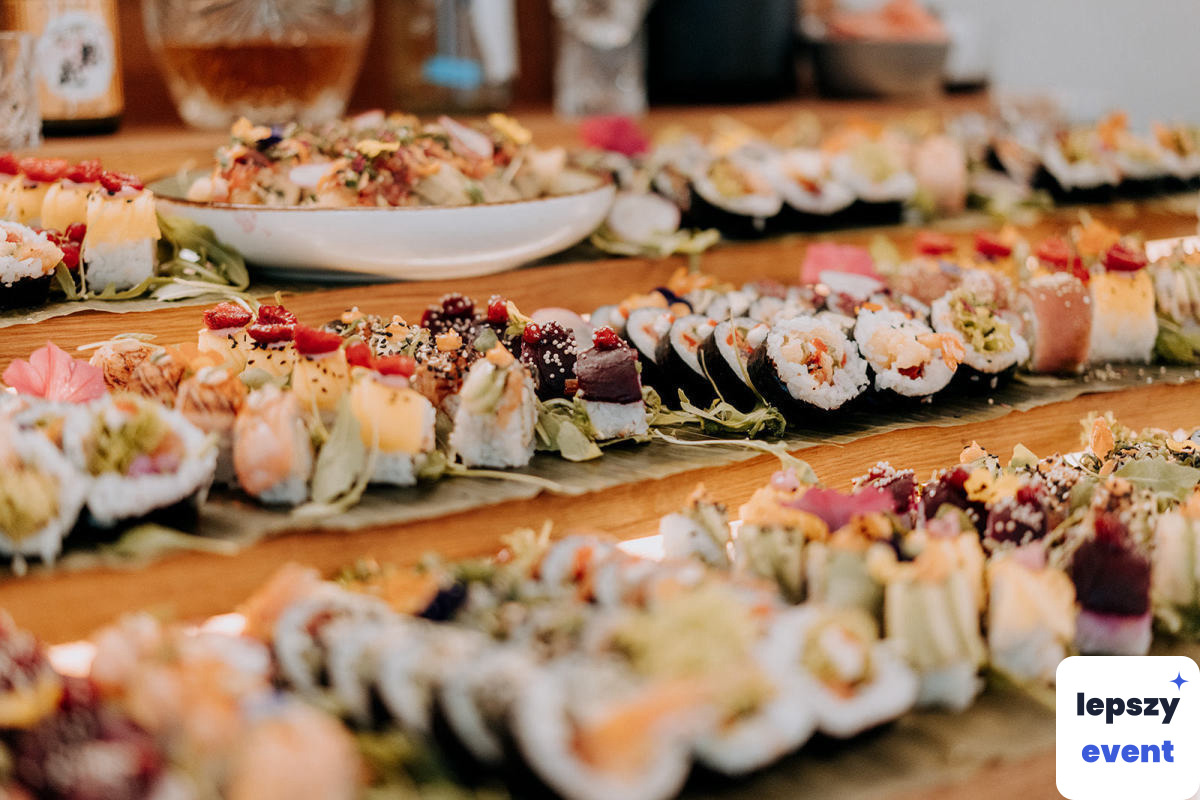 Mobilny sushi master i pokaz kulinarny | Nomada Mobilny Sushi Bar — zdjęcie 10