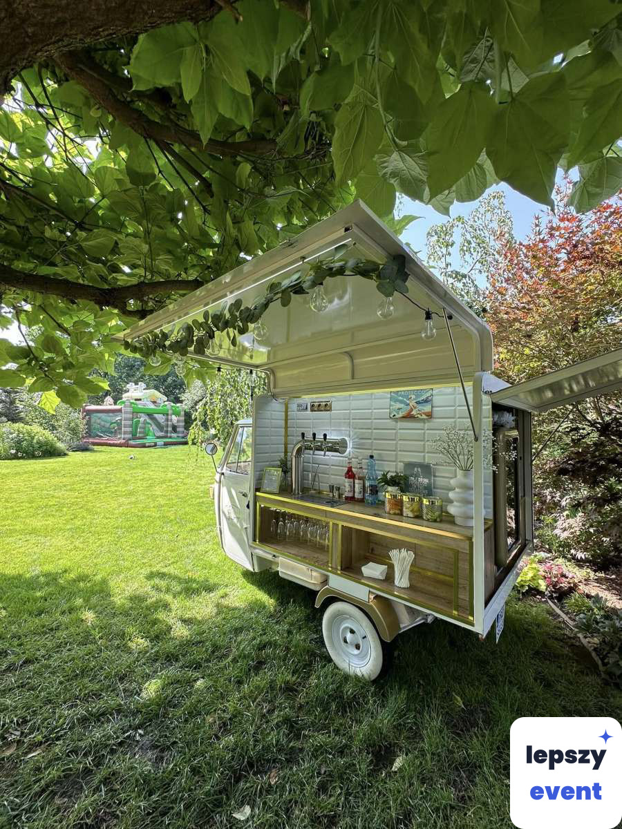 Mobilny drink bar i obsługa barmańska | Van i piano Bąbelkownia-bar mobilny — zdjęcie 2