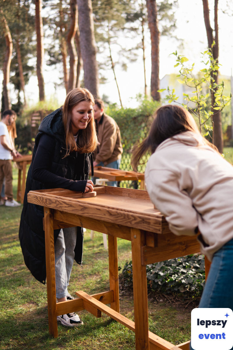 Unikatowa atrakcja eventowa | Dogra gry drewniane — zdjęcie 3