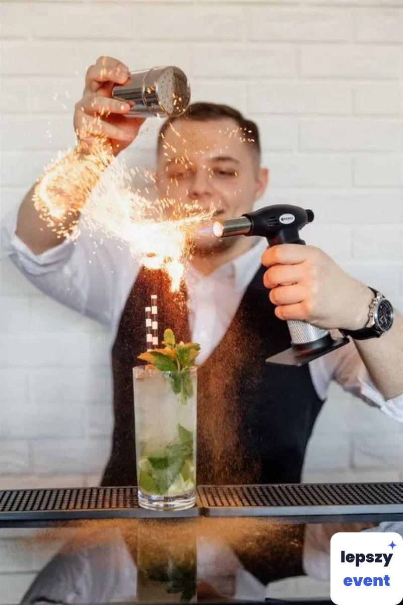 Mobilny drink bar i obsługa barmańska | Płynne Szczęście — zdjęcie 7