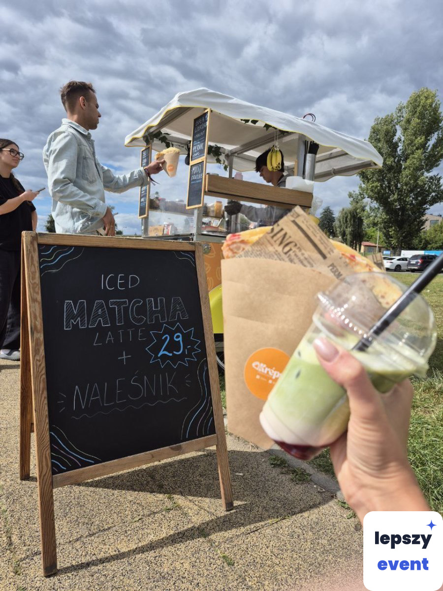 Zewnętrzny cocktail bar, kawa, matcha i lemoniada — zdjęcie 4