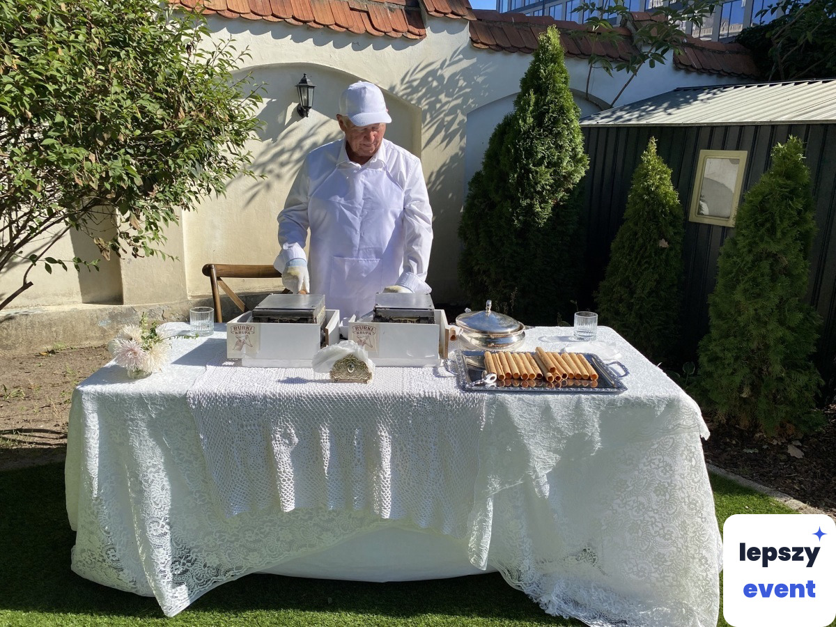 Telefon życzeń audio i pamiątka z wydarzenia | Catering & Live Cooking Rurki Krupa — zdjęcie 4