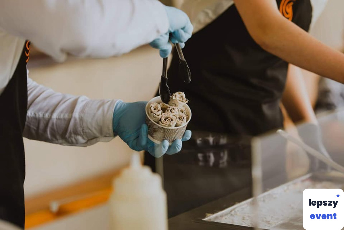 Lody tajskie przygotowywane na żywo | Pan Rolka — zdjęcie 2