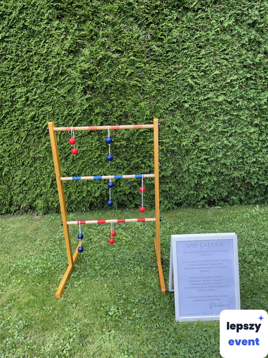 Unikatowa atrakcja eventowa | Gry plenerowe i ogrodowe Jenga XXL — zdjęcie 3