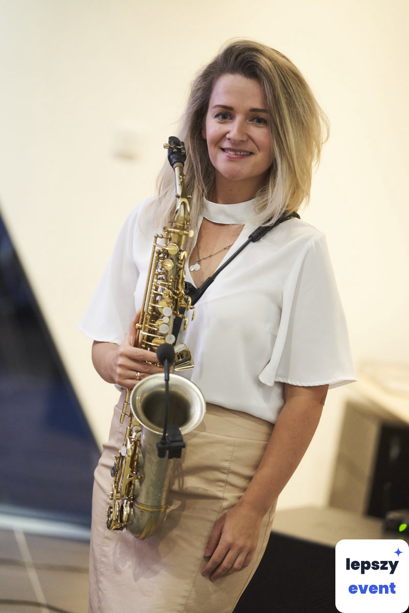 Unikatowa atrakcja eventowa | Angelika Bury Angel Sax — zdjęcie 4
