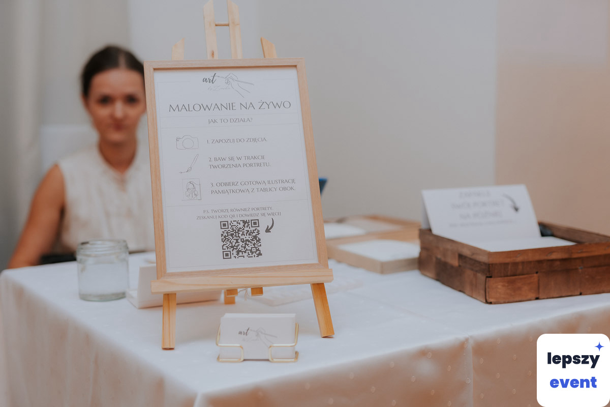 Unikatowa atrakcja eventowa | Art by Zuska malowanie gości live — zdjęcie 10