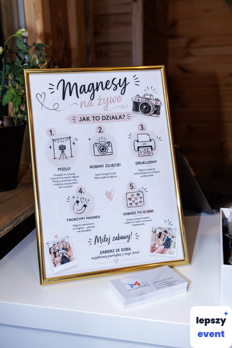 Magnesy pamiątkowe tworzone podczas eventu | Magnesy na żywo Magneo — zdjęcie 3