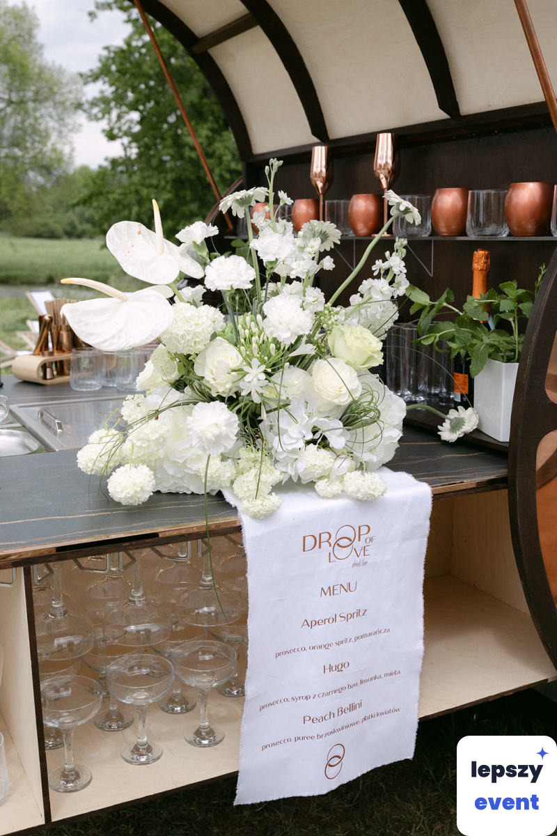 Mobilny drink bar i obsługa barmańska | Drop of Love - drink bar mobilny — zdjęcie 7