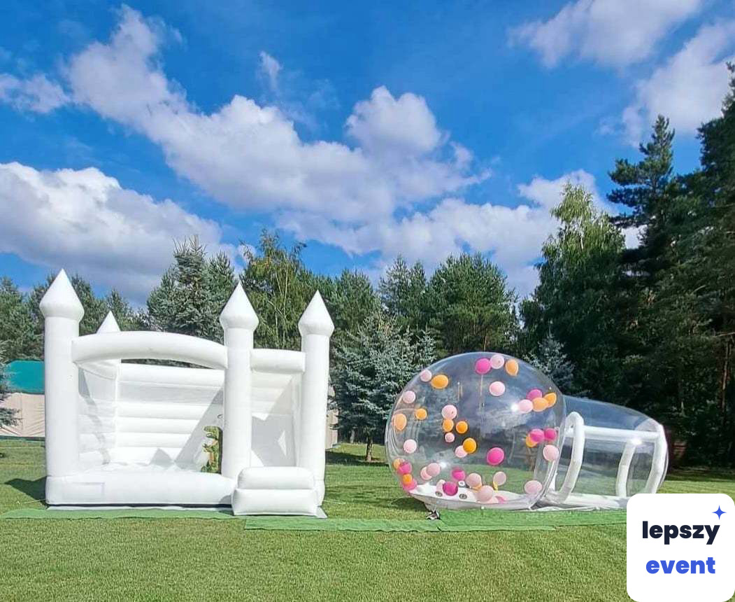 Animacje dla dzieci na event | DinoHop - Białe dmuchańce — zdjęcie 6