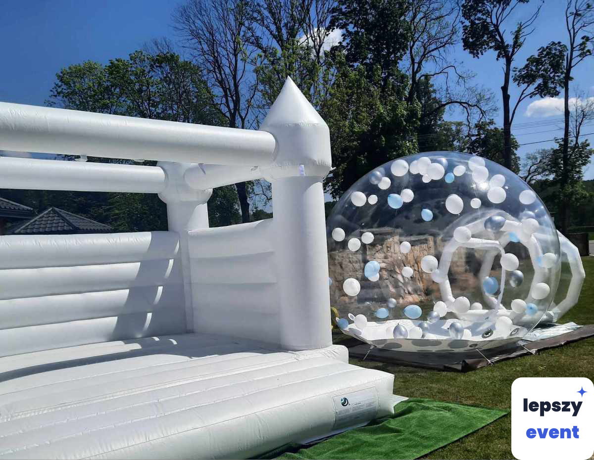 Animacje dla dzieci na event | DinoHop - Białe dmuchańce — zdjęcie 7