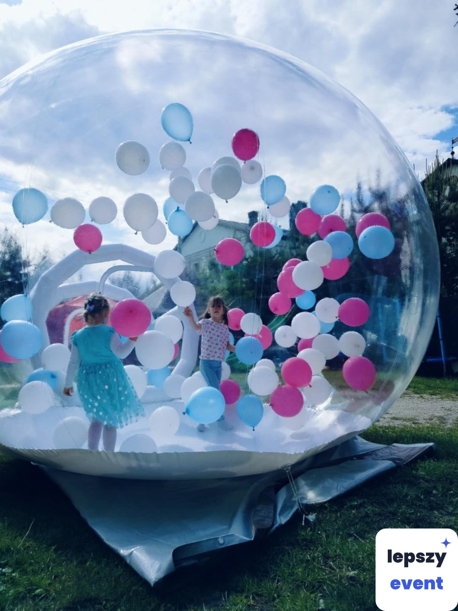 Animacje dla dzieci na event | DinoHop - Białe dmuchańce — zdjęcie 9