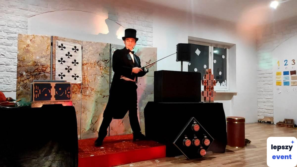 Pokaz iluzji i magia na event | Magicznie Romantycznie 🃏 pokaz iluzji, pokazy artystyczne, animacje — zdjęcie 2