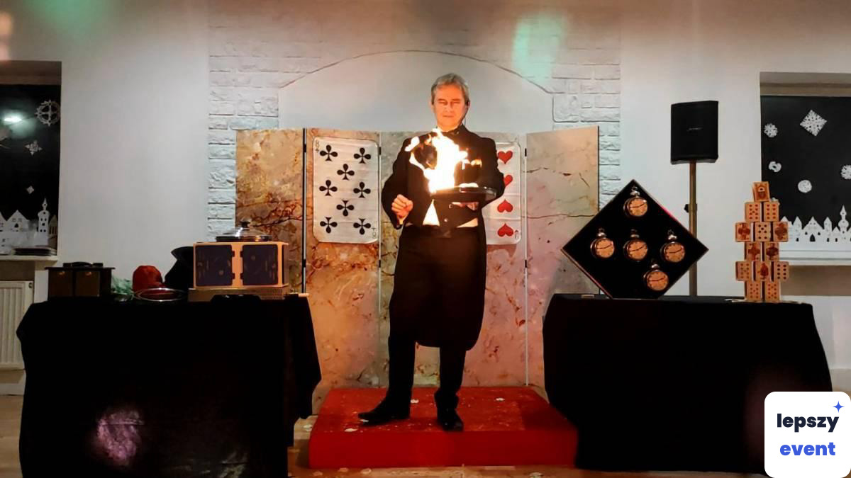 Pokaz iluzji i magia na event | Magicznie Romantycznie 🃏 pokaz iluzji, pokazy artystyczne, animacje — zdjęcie 4