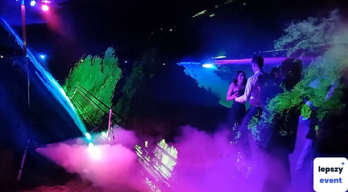 Telefon życzeń audio i pamiątka z wydarzenia | Tenerife Laser Show Pokazy Laserowe — zdjęcie 2