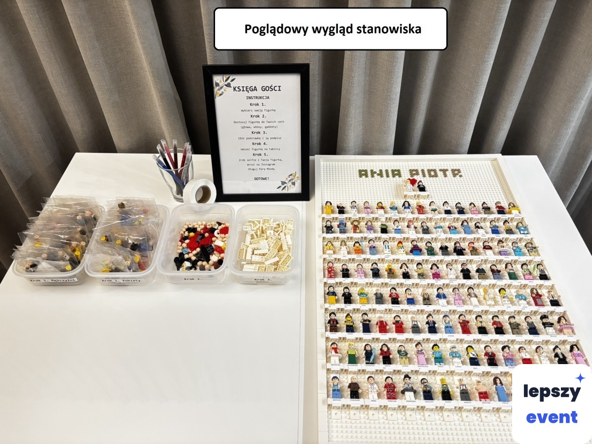 Telefon życzeń audio i pamiątka z wydarzenia | Figurkowe Historie - Klocki — zdjęcie 4