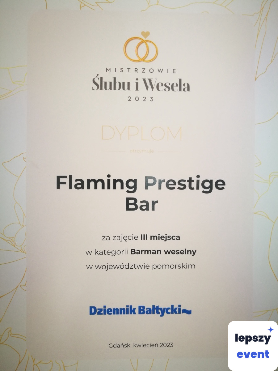 Mobilny drink bar i obsługa barmańska | Flaming Prestige Bar - Mobilny Bar — zdjęcie 2