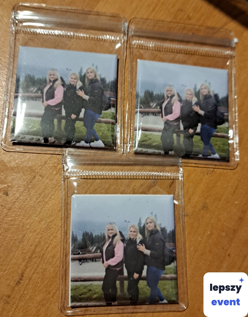 Magnesy pamiątkowe tworzone podczas eventu | KreatywnaMagnetycznie - fotomagnesy — zdjęcie 15